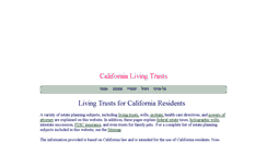 Desktop Screenshot of ca-trusts.com